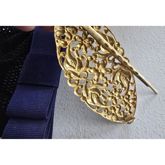 21 Mostly Vintage Hair Clips Barrettes, Faux Tortoise Shell, Rhinestone ... - Picture 9 of 15